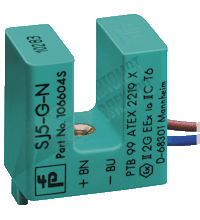 Индуктивный щелевой датчик Pepperl Fuchs SJ5-G-N